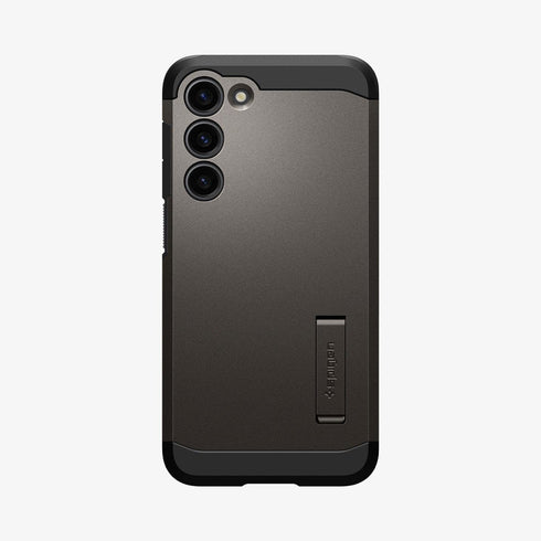 ACS05623 - Galaxy S23 Ultra Case Tough Armor in black showing the back